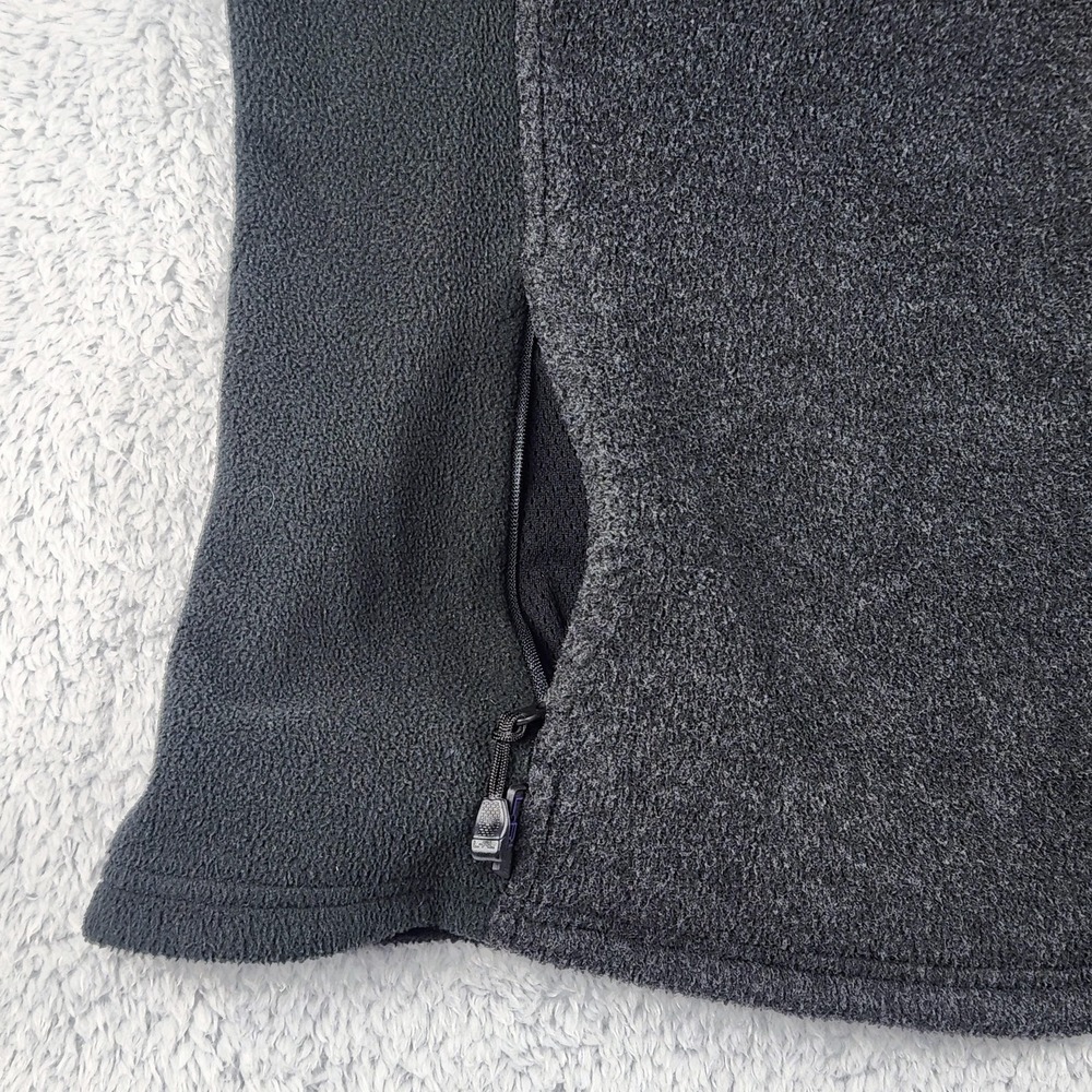 Lauren Active Ralph Lauren Vest Womens XL Gray Fleece Full Zip Stretch Pockets - Picture 5 of 14